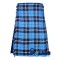 Ramsey Blue Hunting Tartan Scottish 8 Yard Kilt Traditional Highlander Kilts