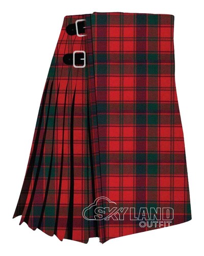Robertson Red Modern Tartan 8 Yard Kilt – Scottish Clan Kilts