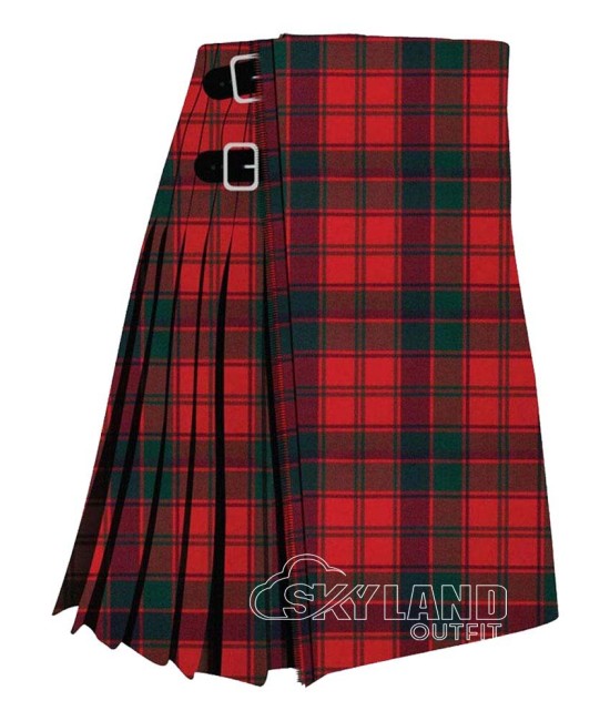 Robertson Red Modern Tartan 8 Yard Kilt – Scottish Clan Kilts