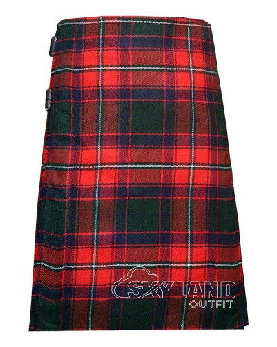Roxburgh Red Tartan 8 Yard Kilt – Scottish District Kilts