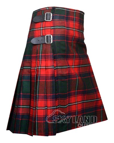 Roxburgh Red Tartan 8 Yard Kilt – Scottish District Kilts