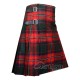 Roxburgh Red Tartan 8 Yard Kilt – Scottish District Kilts