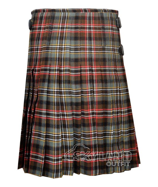 Scott Weathered Tartan 8 Yard Kilt – Traditional Scottish Kilts