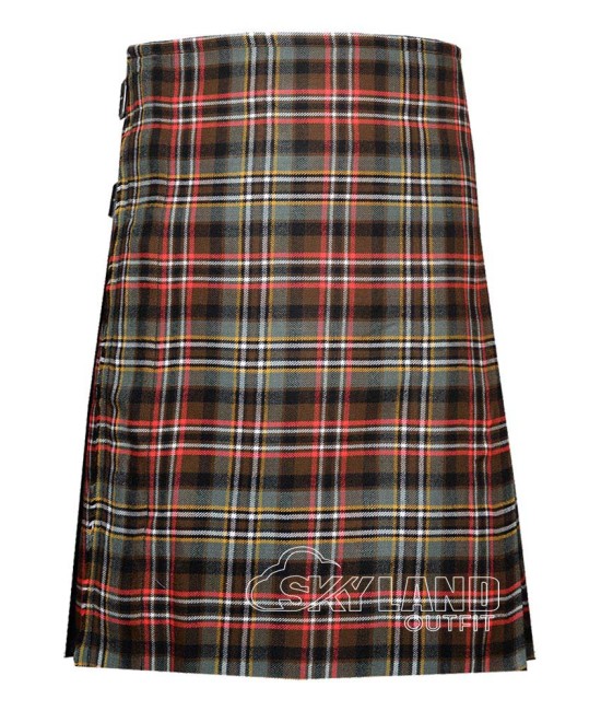 Scott Weathered Tartan 8 Yard Kilt – Traditional Scottish Kilts
