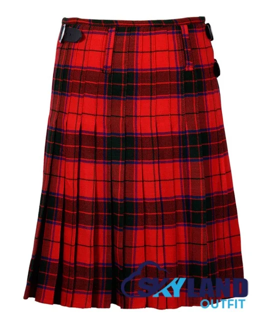 Scottish Rose Tartan 8 Yard Kilt Traditional Highlander Kilts