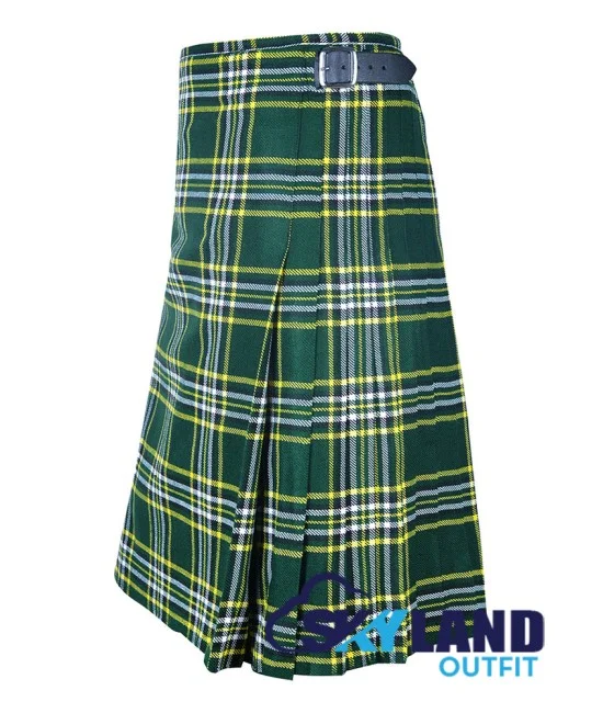 St. Patrick Tartan Scottish 8 Yard Kilt Traditional Highlander Kilts St. Patrick Tartan Scottish 8 Yard Kilt Traditional Highlander Kilts