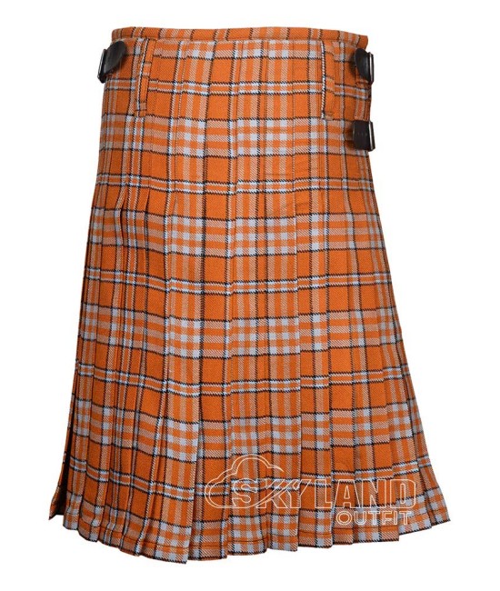 Tennessee Tartan 8 Yard Scottish Kilt Traditional Highlander Kilts