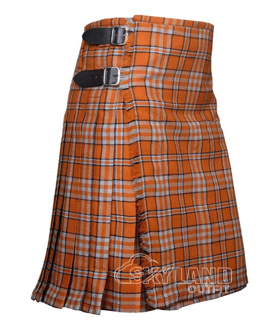 Tennessee Tartan 8 Yard Scottish Kilt Traditional Highlander Kilts