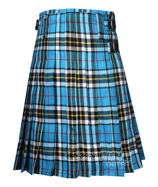 Thompson Blue Dress Tartan 8 Yard Kilt – Scottish Clan Kilts Thompson Blue Dress Tartan 8 Yard Kilt – Scottish Clan Kilts