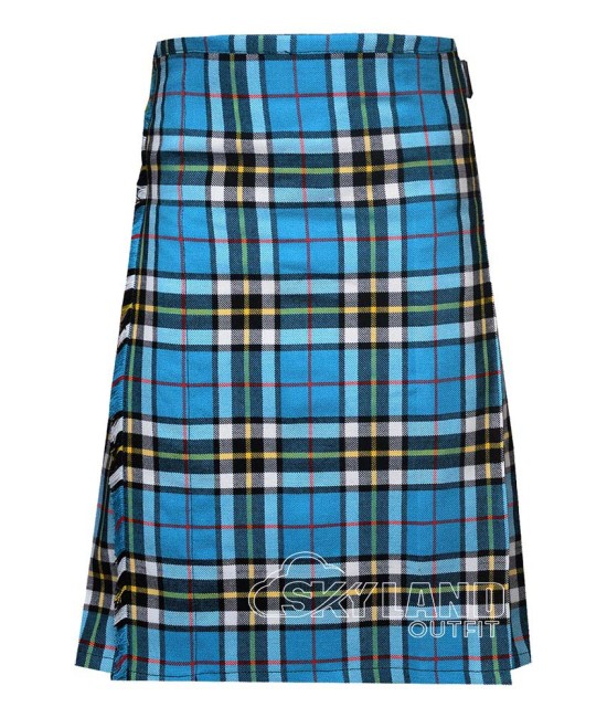 Thompson Blue Dress Tartan 8 Yard Kilt – Scottish Clan Kilts Thompson Blue Dress Tartan 8 Yard Kilt – Scottish Clan Kilts