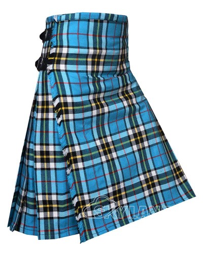 Thompson Blue Dress Tartan 8 Yard Kilt – Scottish Clan Kilts Thompson Blue Dress Tartan 8 Yard Kilt – Scottish Clan Kilts