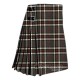 Thompson Grey Tartan 8 Yard Kilt – Traditional Scottish Clan Kilt