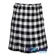 Scottish White, Black Rob Roy Tartan 8 Yard Kilt Traditional Kilts Scottish White, Black Rob Roy Tartan 8 Yard Kilt Traditional Kilts