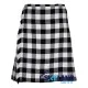 Scottish White, Black Rob Roy Tartan 8 Yard Kilt Traditional Kilts Scottish White, Black Rob Roy Tartan 8 Yard Kilt Traditional Kilts