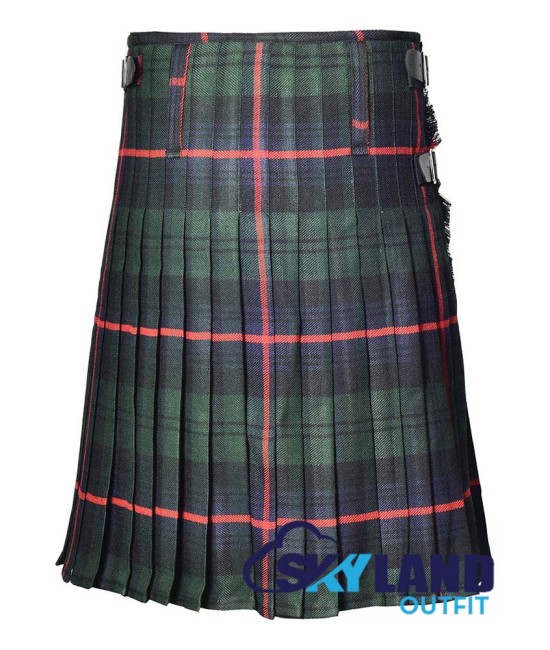 Armstrong Modern Tartan Scottish 8 Yard Kilt Traditional Highlander Kilts