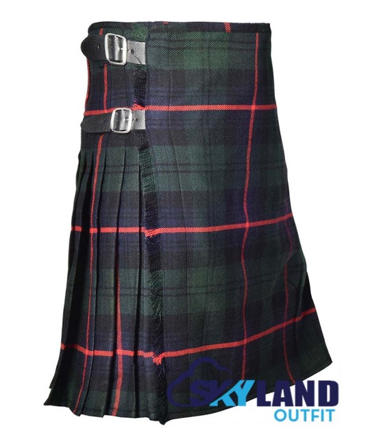 Armstrong Modern Tartan Scottish 8 Yard Kilt Traditional Highlander Kilts