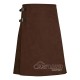 Brown Wool Blazer Kilt | Premium 8-Yard Scottish Kilt