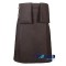 Brown Wool Scottish 8-Yard Kilt with 3 Detachable Pockets