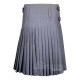 Grey Wool Blazer Kilt - Premium 8 Yard Kilts for Men Grey Wool Blazer Kilt - Premium 8 Yard Kilts for Men