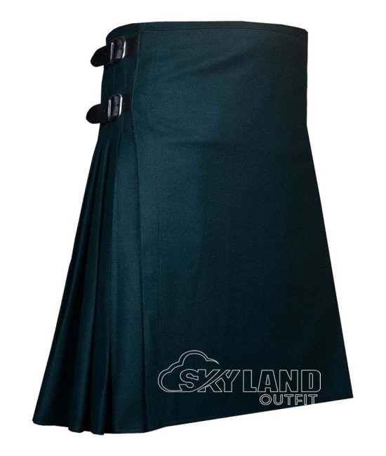 Lovat Green Wool 8 Yard Kilt - Traditional Highland Kilts Lovat Green Wool 8 Yard Kilt - Traditional Highland Kilts
