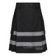 Black Firefighter Tactical Kilt | Hi-Vis Reflective Cotton Black Firefighter Tactical Kilt | Hi-Vis Reflective Cotton