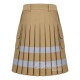 Khaki Cotton Fireman Utility Kilt | Reflective Tactical Cargo