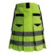 Lime Green Firefighter Utility Kilt | Tactical Work Kilts