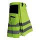 Lime Green Firefighter Utility Kilt | Tactical Work Kilts