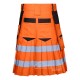 Orange Firefighter Utility Kilt | Tactical Work Kilts
