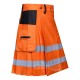 Orange Firefighter Utility Kilt | Tactical Work Kilts