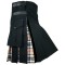 Hybrid Utility Kilts - Black Cotton & Camel Thomson Tartan Kilt