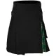 Hybrid Utility Kilts - Black Cotton & Irish Heritage Kilt Hybrid Utility Kilts - Black Cotton & Irish Heritage Kilt