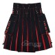Black Inner Orange Hybrid Utility Kilt – Laces Cargo Pockets Kilts Black Inner Orange Hybrid Utility Kilt – Laces Cargo Pockets Kilts