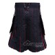 Black Inner Red Hybrid Utility Kilt – Laces Cargo Pockets Kilts Black Inner Red Hybrid Utility Kilt – Laces Cargo Pockets Kilts