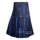 Black Inner Royal Blue Cotton Hybrid Utility Kilt – Laces Kilts Black Inner Royal Blue Cotton Hybrid Utility Kilt – Laces Kilts