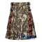 Hybrid Utility Kilts - Digital Camo & Buchanan Tartan Kilt
