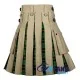 Hybrid Utility Kilts - Khaki Cotton & Wallace Hunting Tartan Kilt Hybrid Utility Kilts - Khaki Cotton & Wallace Hunting Tartan Kilt