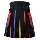 Hybrid Utility Kilts - LGBT Pride Rainbow Utility Kilt Hybrid Utility Kilts - LGBT Pride Rainbow Utility Kilt