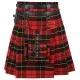 Scottish Wallace tartan modern utility kilt detachable pocket Scottish Wallace tartan modern utility kilt detachable pocket