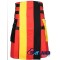German Flag Utility Kilt – Handmade Cotton Patriotic Kilt for Men