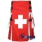 Swiss Flag Utility Kilt – Custom Handmade Cotton Kilt for Men | Patriotic Scottish Kilt