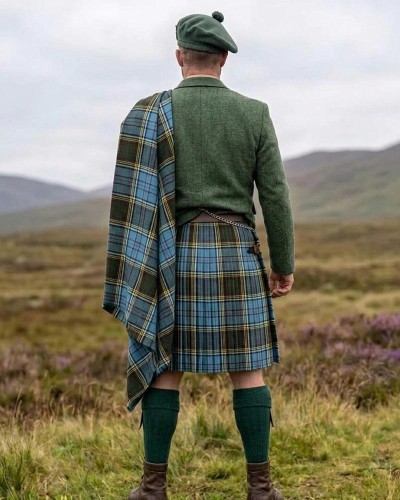 Anderson Tartan Great Kilt – Traditional Feileadh Mor | 13oz Acrylic Wool Anderson Tartan Great Kilt – Traditional Feileadh Mor | 13oz Acrylic Wool