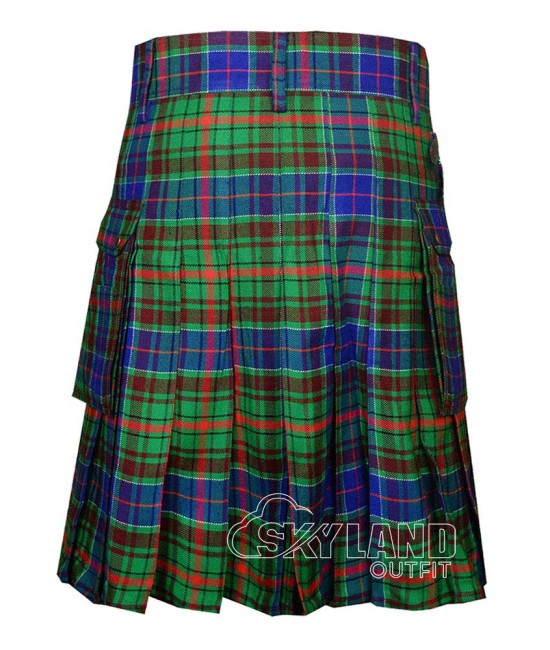 Adam Tartan Utility Kilt for Men – Scottish Cargo Pockets Kilt Adam Tartan Utility Kilt for Men – Scottish Cargo Pockets Kilt
