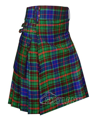 Adam Tartan Utility Kilt for Men – Traditional Scottish Cargo Pockets Kilts Adam Tartan Utility Kilt for Men – Traditional Scottish Cargo Pockets Kilts