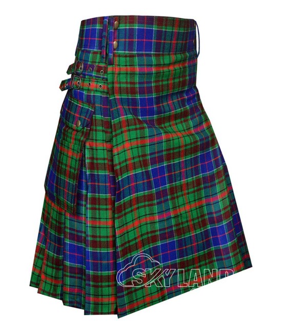 Adam Tartan Utility Kilt for Men – Scottish Cargo Pockets Kilt Adam Tartan Utility Kilt for Men – Scottish Cargo Pockets Kilt