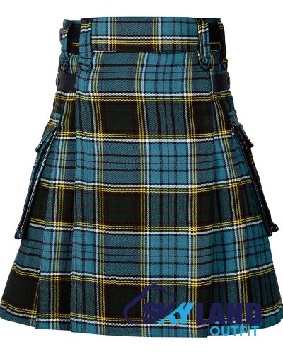 Anderson Tartan Scottish Utility Kilt with Cargo Pockets Anderson Tartan Scottish Utility Kilt with Cargo Pockets