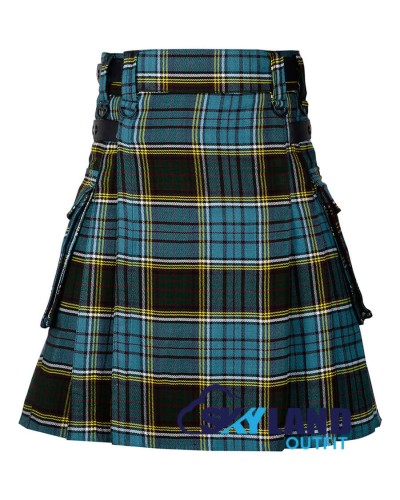 Anderson Tartan Scottish Utility Kilt with Cargo Pockets Anderson Tartan Scottish Utility Kilt with Cargo Pockets