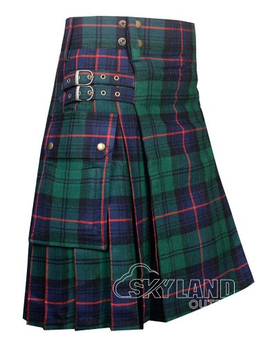 Armstrong Modern Tartan Utility Kilt for Men – Scottish Cargo Pockets Kilt Armstrong Modern Tartan Utility Kilt for Men – Scottish Cargo Pockets Kilt