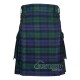 Black Watch Tartan Kilt Scottish Utility Kilt with Cargo Pockets Black Watch Tartan Kilt Scottish Utility Kilt with Cargo Pockets