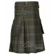 Black Watch Weathered Tartan Utility Kilt for Men – Scottish Cargo Pockets Kilt Black Watch Weathered Tartan Utility Kilt for Men – Scottish Cargo Pockets Kilt